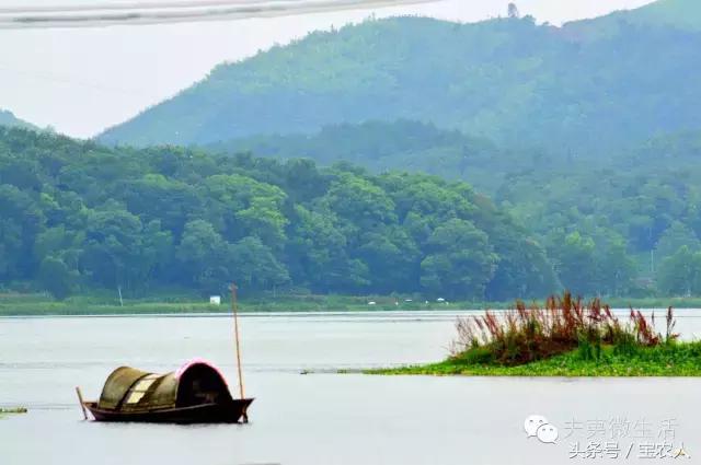 邵阳县天子湖，水墨画般的烟雨迷蒙