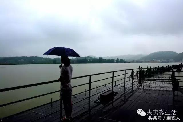 邵阳县天子湖，水墨画般的烟雨迷蒙