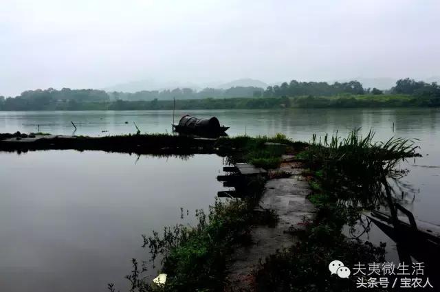 邵阳县天子湖，水墨画般的烟雨迷蒙