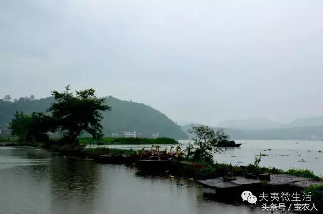 邵阳县天子湖，水墨画般的烟雨迷蒙