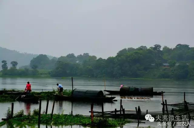 邵阳县天子湖，水墨画般的烟雨迷蒙
