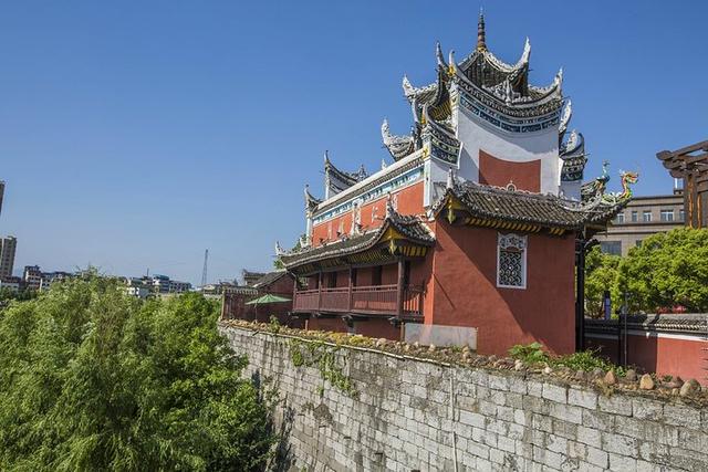 大名鼎鼎宝庆府，婉约秀美水府庙，歌舞升平映资江