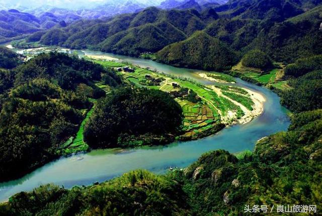 美丽的扶夷江