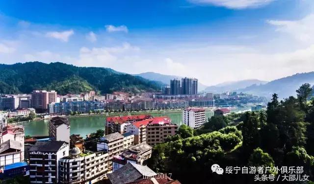 高空俯瞰绥宁县，竟然这么美！