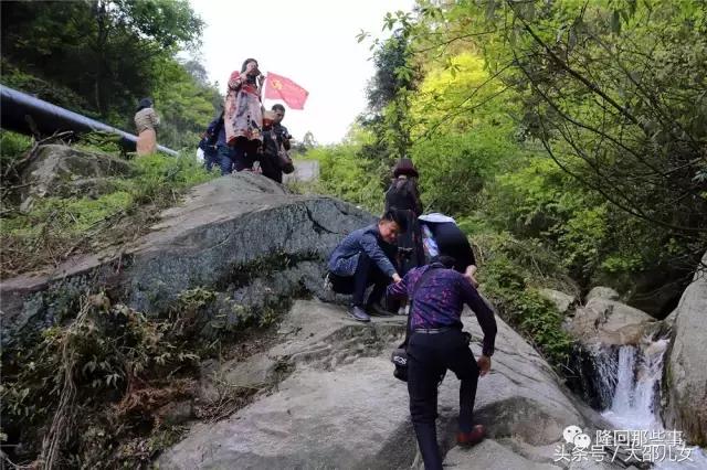 隆回望云山回龙寺野猪坑瀑布！