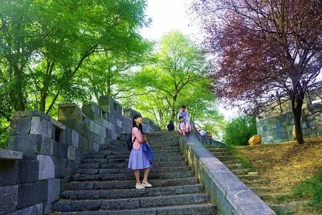 都市风情与古典文明结晶——武冈王城公园国庆掠影