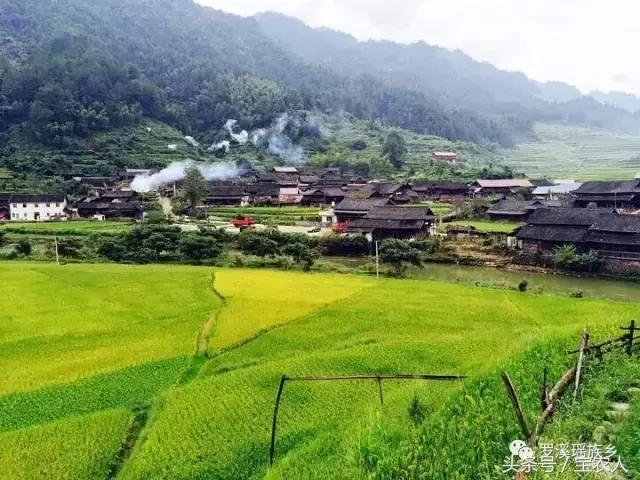 记忆中的罗溪瑶族乡宝瑶古寨，你的美在我心！