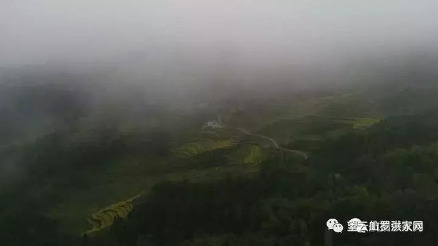 温柔是故乡｜从500米高空看毛坳、石塘、严胜、幸福的绝美梯田