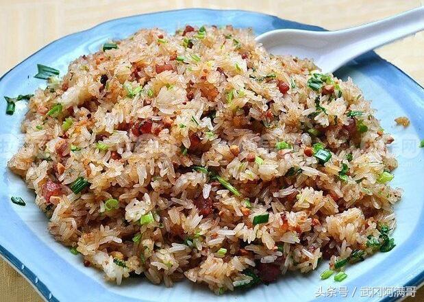 好吃的生炒糯米饭你会做吗