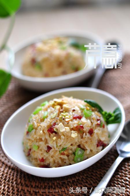 好吃的生炒糯米饭你会做吗