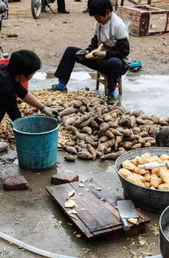 邵阳人爱吃的红薯干制作全过程！你有多久没见过了？