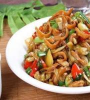 小炒腊猪肠