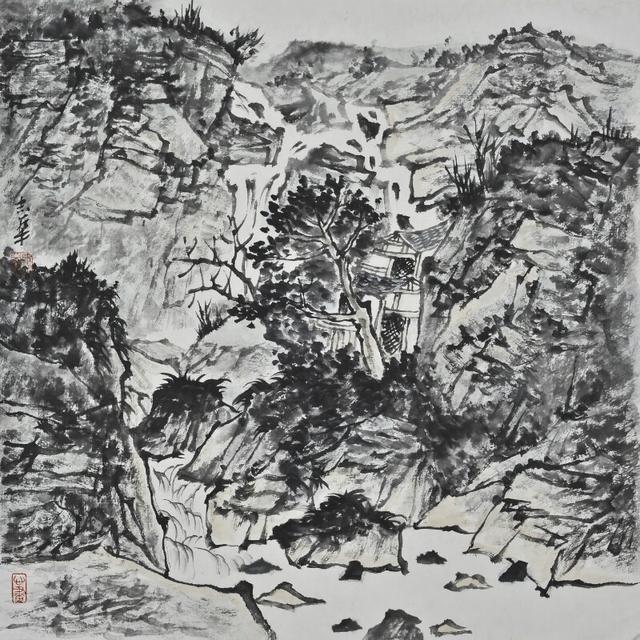 情缘翰墨我做主，湖南邵阳——阳志华山水画欣赏