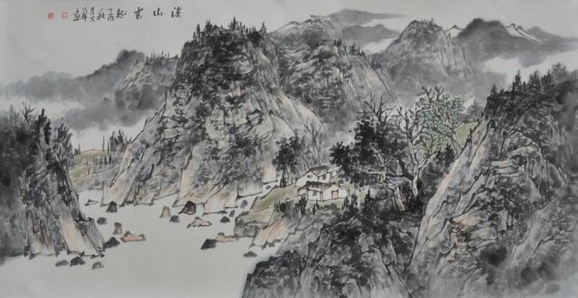情缘翰墨我做主，湖南邵阳——阳志华山水画欣赏