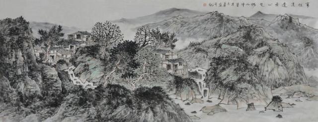 情缘翰墨我做主，湖南邵阳——阳志华山水画欣赏