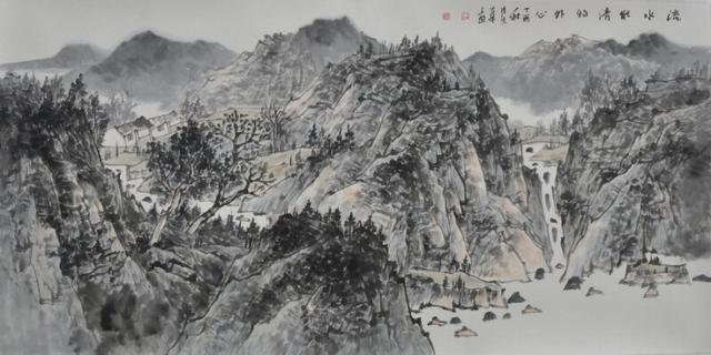情缘翰墨我做主，湖南邵阳——阳志华山水画欣赏