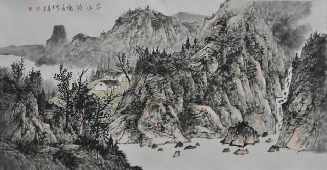 情缘翰墨我做主，湖南邵阳——阳志华山水画欣赏