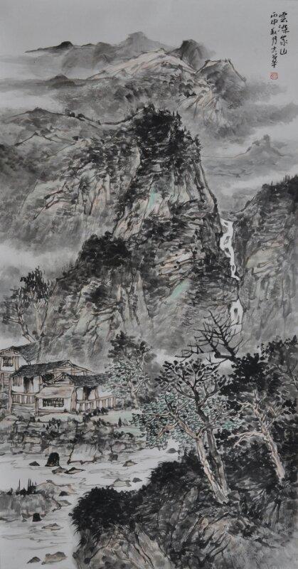 情缘翰墨我做主，湖南邵阳——阳志华山水画欣赏