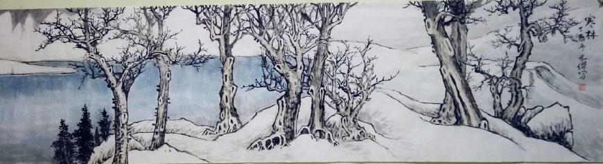 山水画家陈米杰的作品赏析
