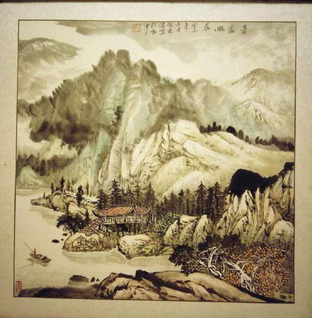 山水画家陈米杰的作品赏析
