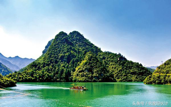 壹品洞口：洞口半江美景 半江清澈半江浊