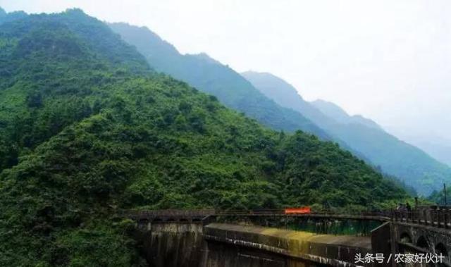 壹品洞口：洞口半江美景 半江清澈半江浊